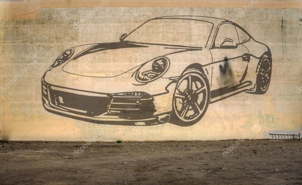 Граффити "Автомобиль"